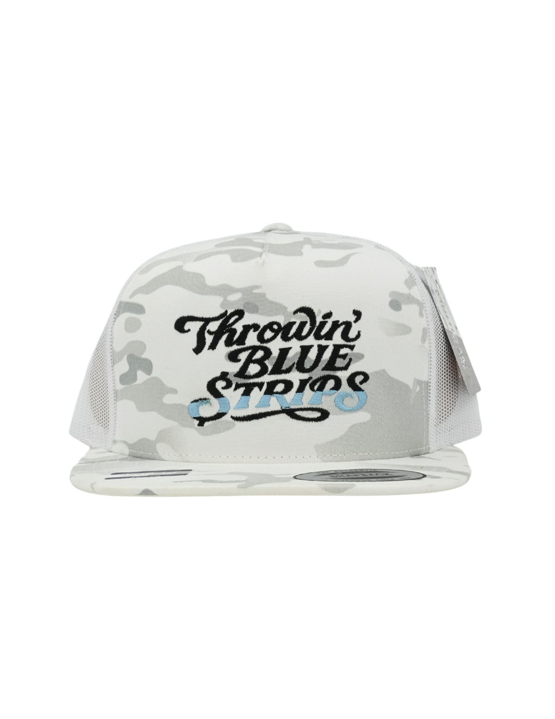 Throwin Blue Strips Hat