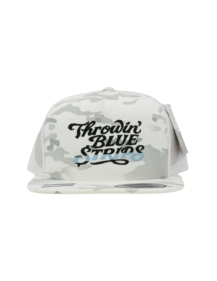 Throwin Blue Strips Hat