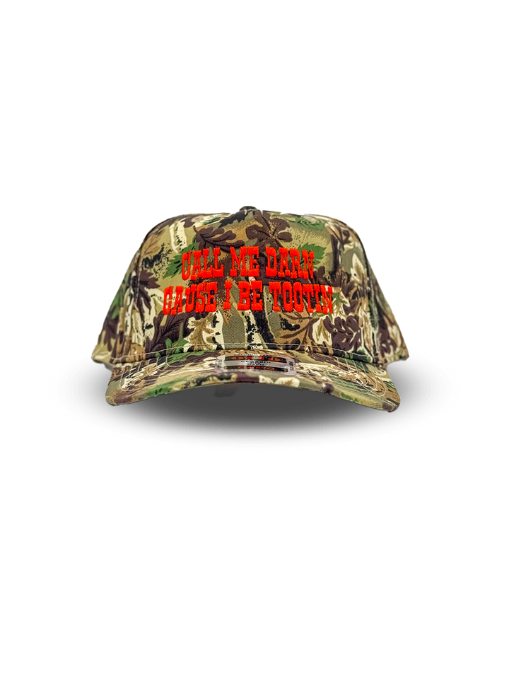 Call Me Darn Cause I Be Tootin Embroidered Hat