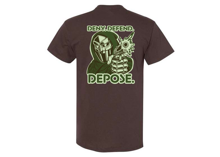 Deny. Defend. Depose. Tshirt | Trending Statement Tee