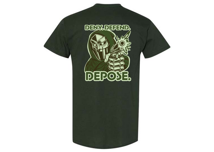 Deny. Defend. Depose. Tshirt | Trending Statement Tee