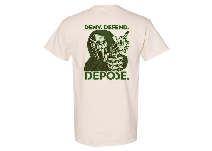 Deny. Defend. Depose. Tshirt | Trending Statement Tee