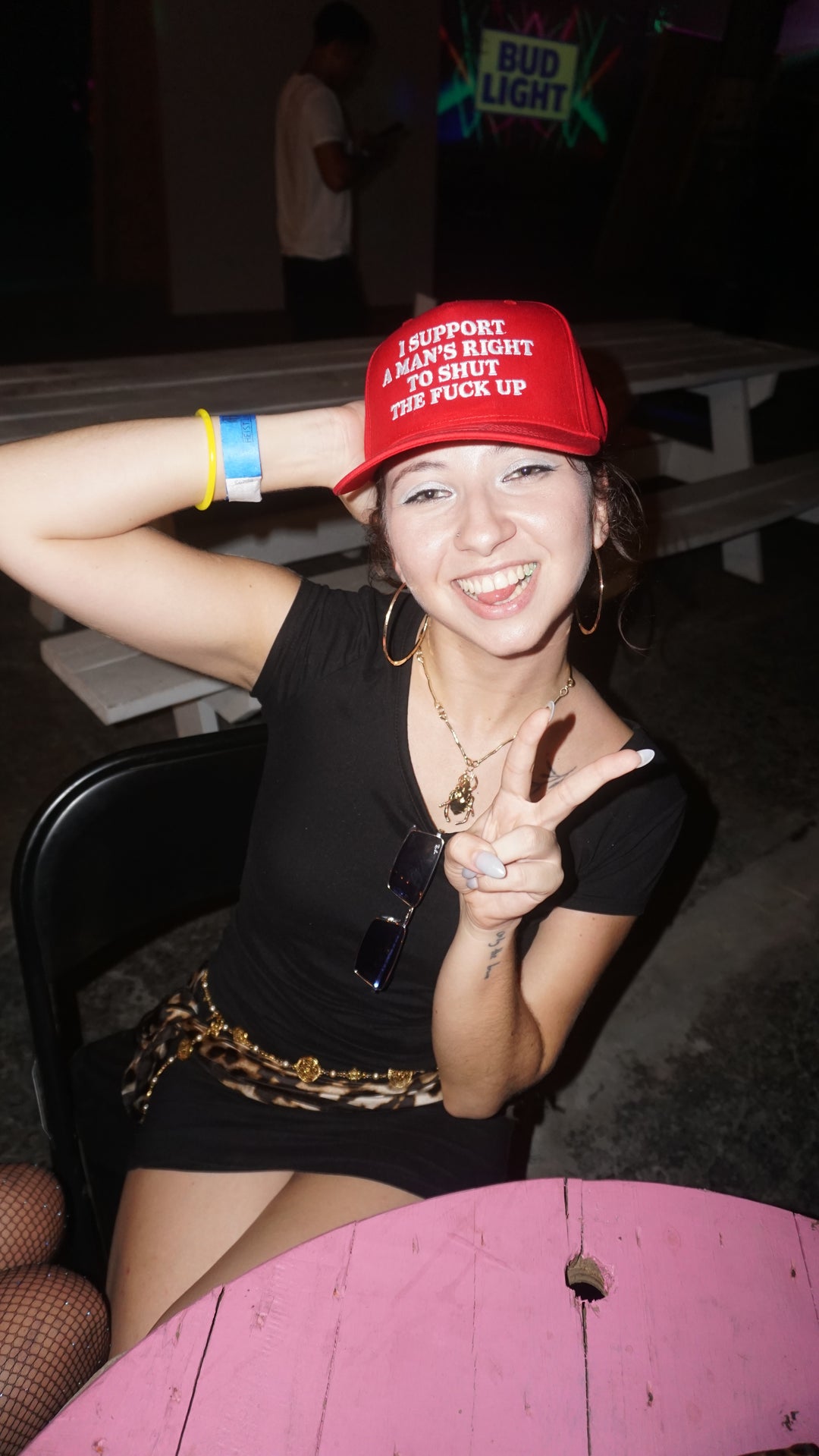 I Support A Mans Right To Shut The F Up Hat