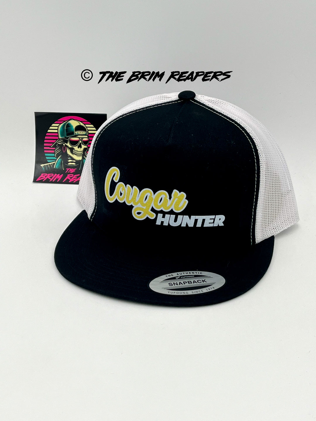 Cougar Hunter Trucker Hat | Older Women Funny cheeky hat