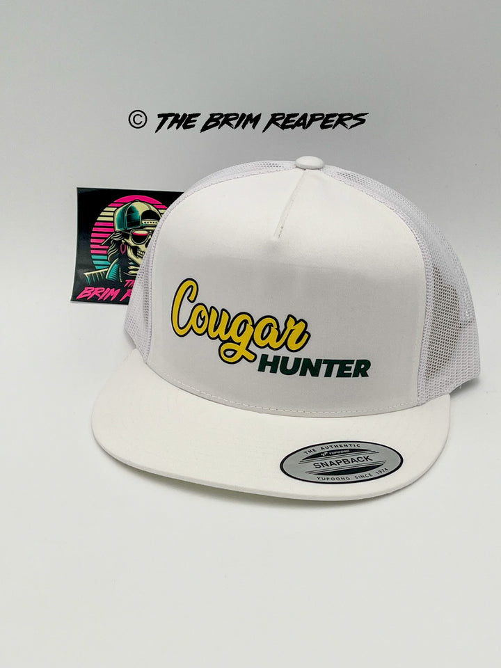 Cougar Hunter Trucker Hat | Older Women Funny cheeky hat