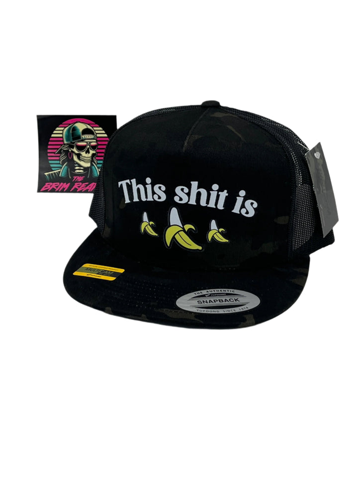 This Sh!t Is Bananas Hat | Accessories Men Women Funny Humorous Trending Halloween Christmas