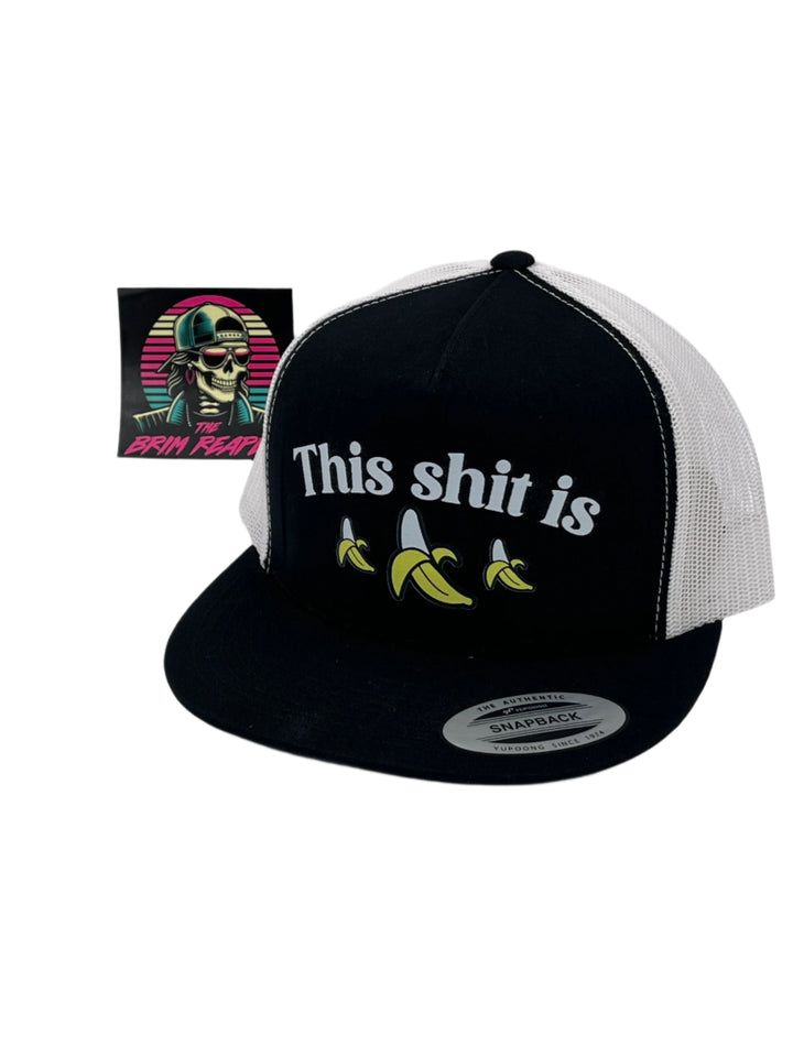 This Sh!t Is Bananas Hat | Accessories Men Women Funny Humorous Trending Halloween Christmas