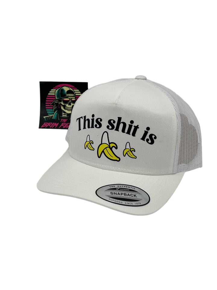 This Sh!t Is Bananas Hat | Accessories Men Women Funny Humorous Trending Halloween Christmas