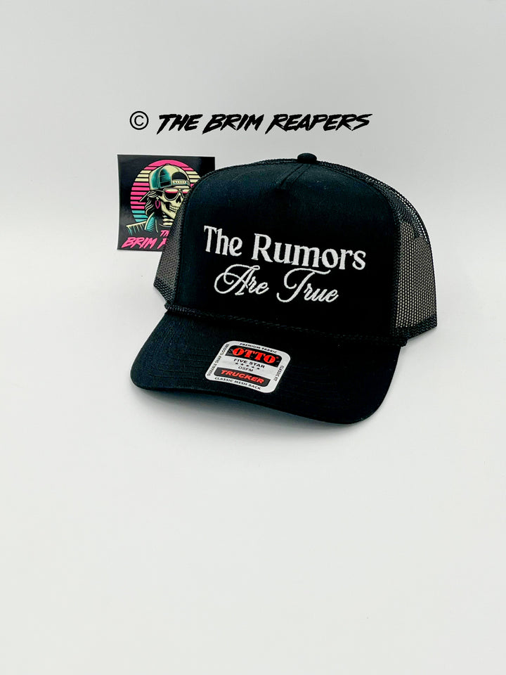 The Rumors Are True Trucker Hat | Women Funny Cute Cap