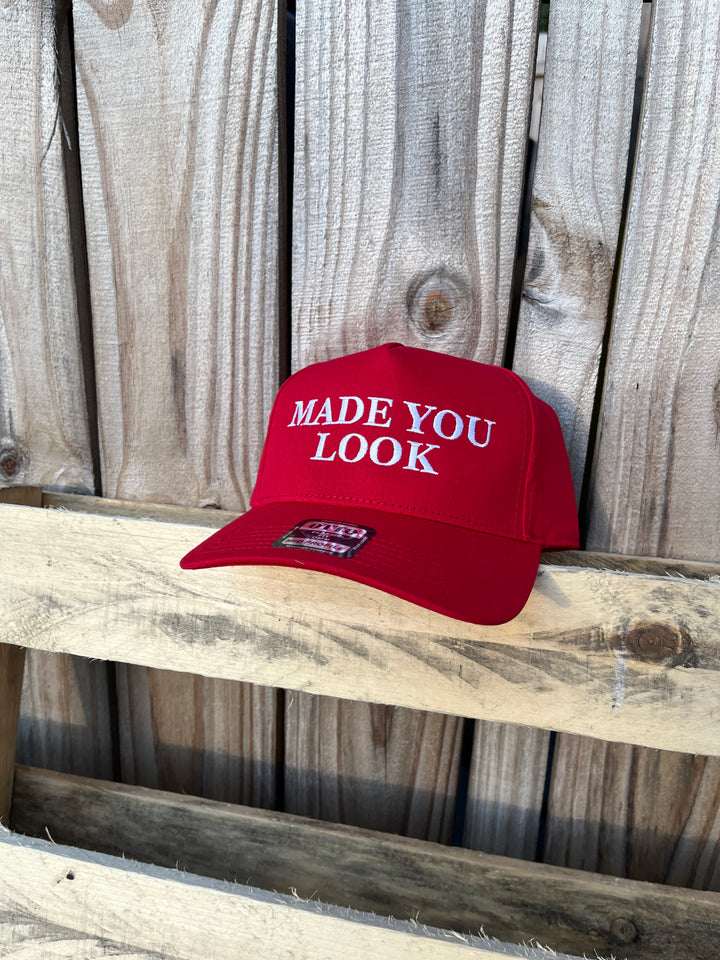 Made You Look Trucker Hat | Funny Electon Gift Cap