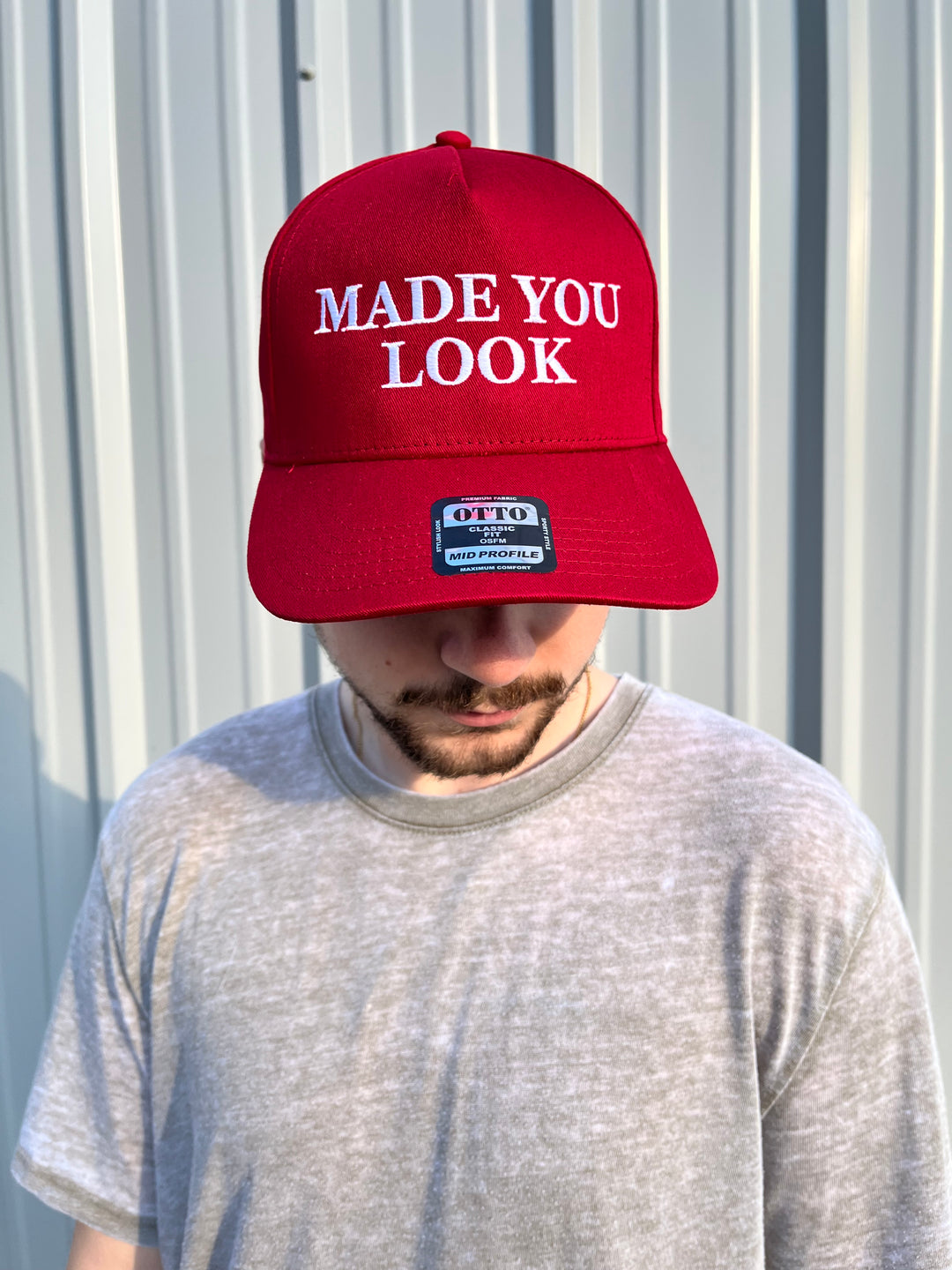 Made You Look Trucker Hat | Funny Electon Gift Cap