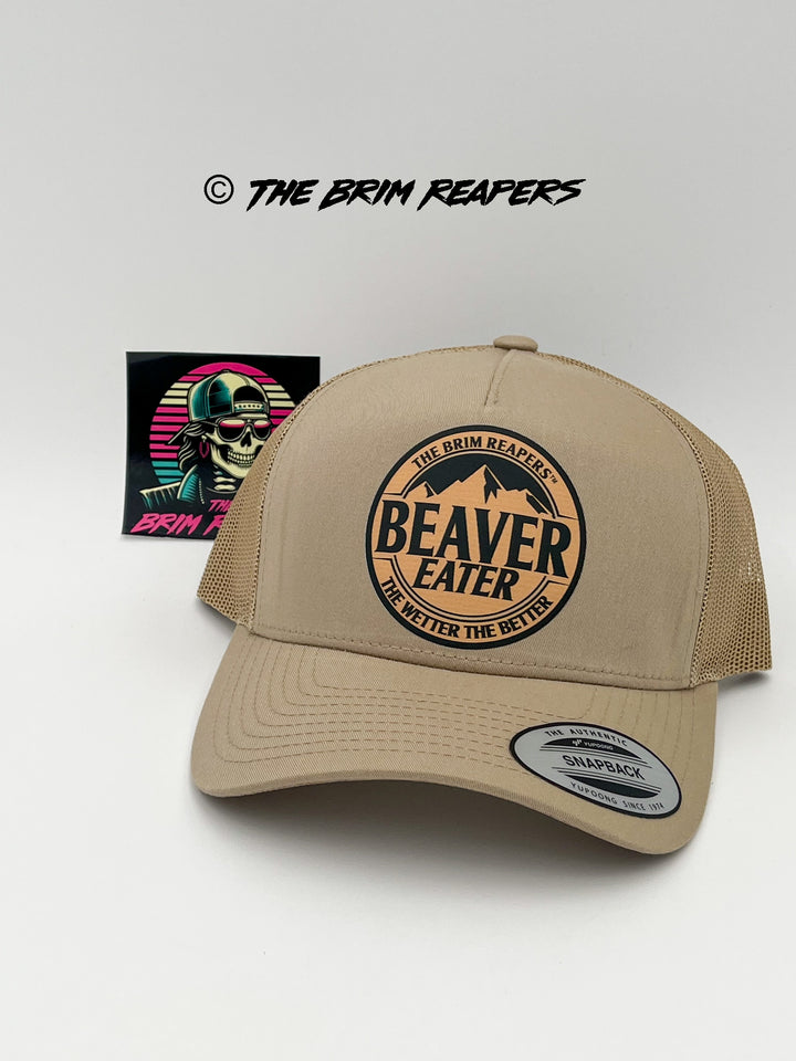 Beaver Eater Trucker Hat | Beer Mountains Funny Cap