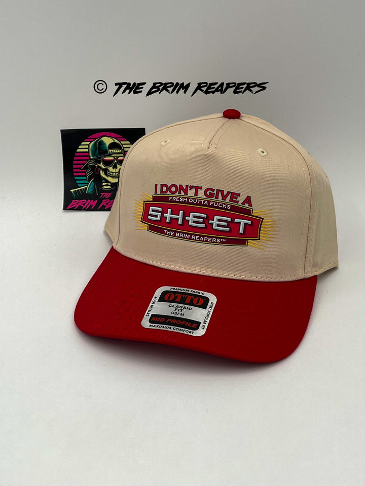 I Don't Give A Sheet Trucker Hat | Funny Gas Station Humor Cap