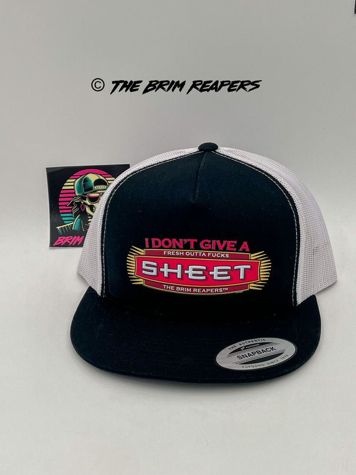 I Don't Give A Sheet Trucker Hat | Funny Gas Station Humor Cap