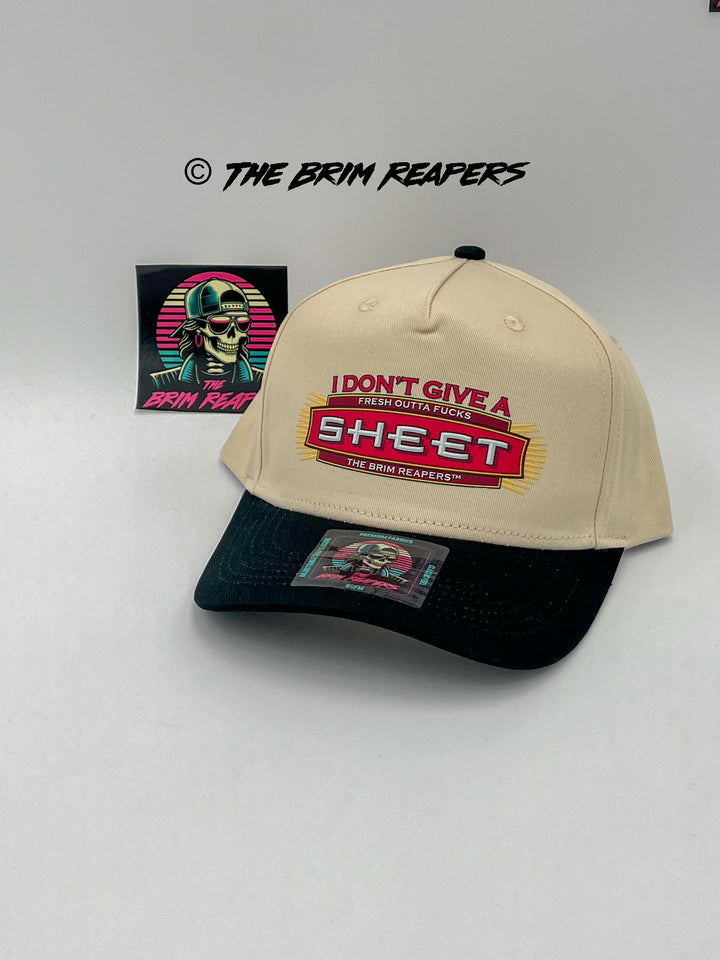 I Don't Give A Sheet Trucker Hat | Funny Gas Station Humor Cap