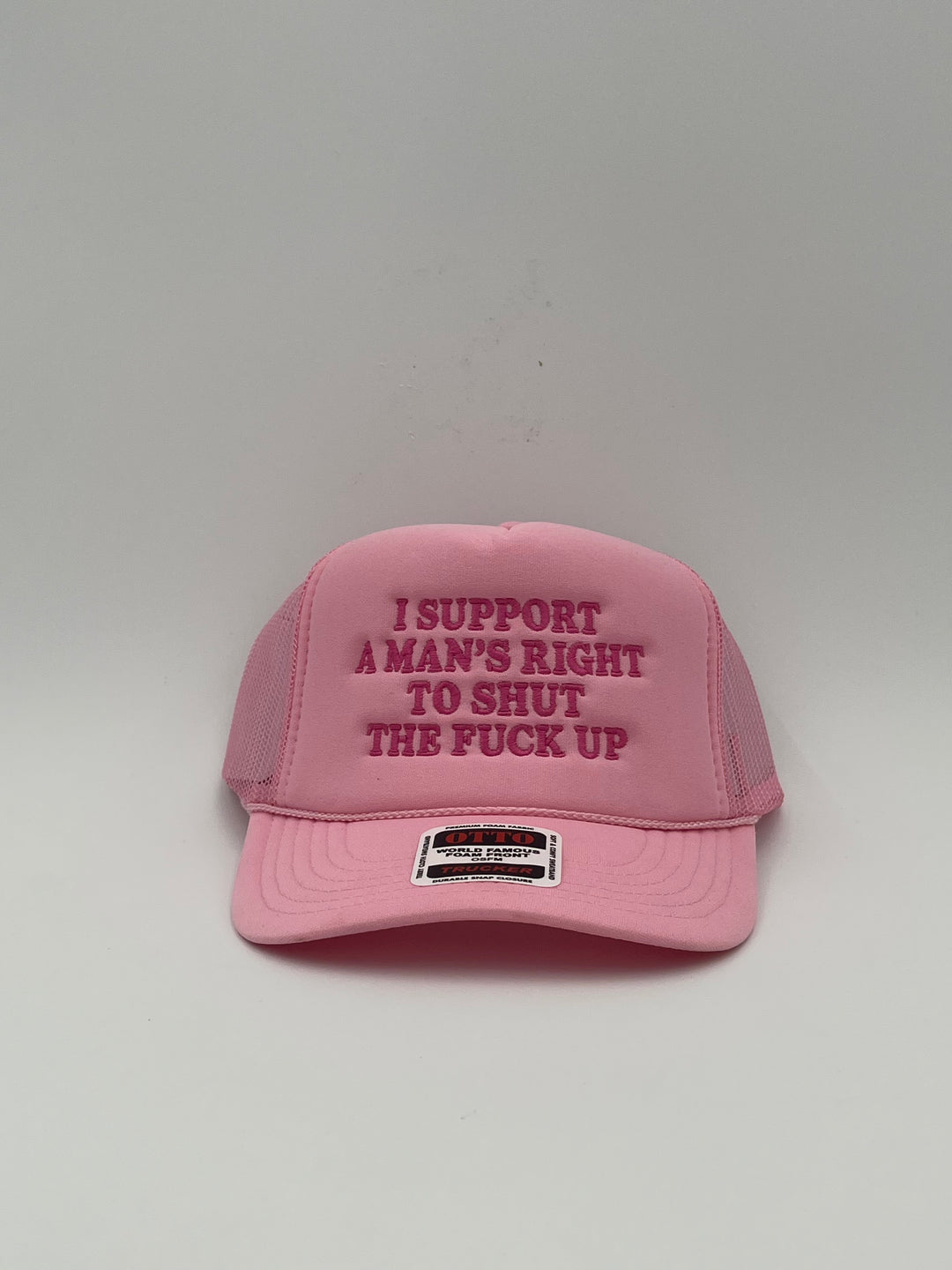 I Support A Mans Right To Shut The F Up Hat | Women's Accessories Funny Comedy