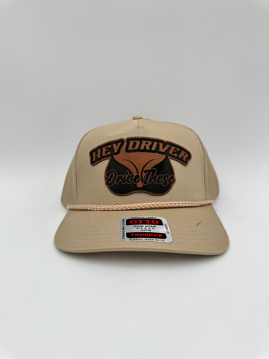 Hey Driver, Drive These Hat | Talladega Knight Ricky Bobby 26 Trucker Flatbill Dad Foam Hat