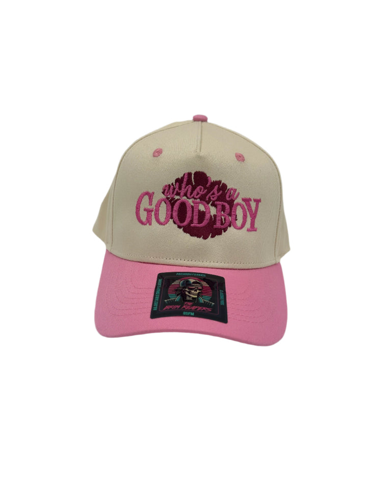 Who's A Good Boy Hat | Women's Accessories Funny Trucker Dad Hat