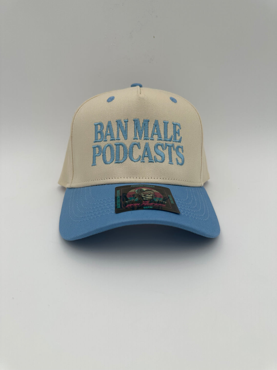 Ban Male Podcast Hat | Funny Comedy Humor Women's Men's Accessories