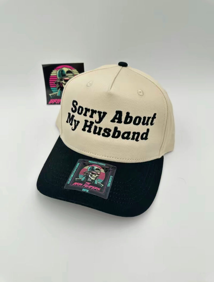 Sorry About My Husband Trucker Hat