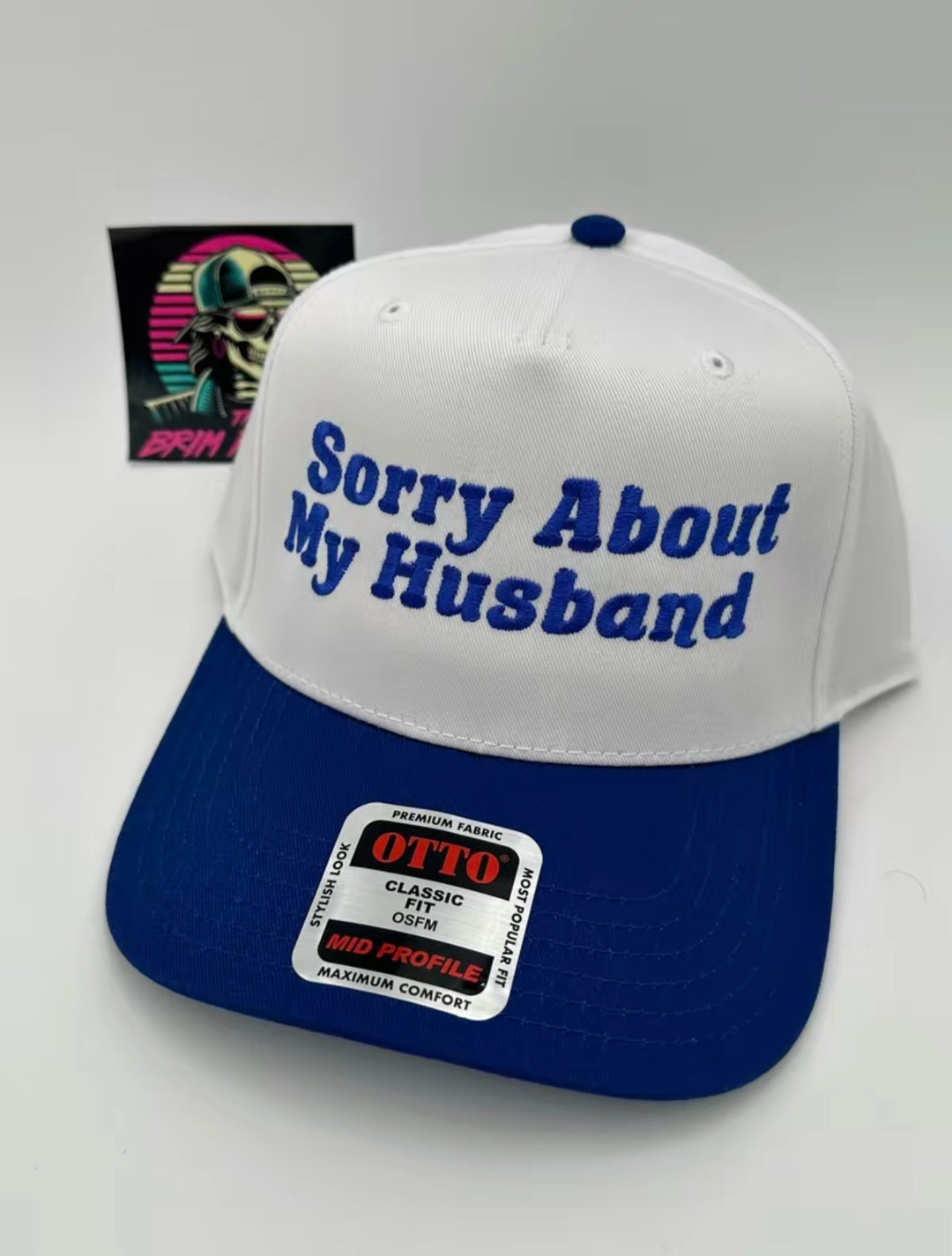 Sorry About My Husband Trucker Hat