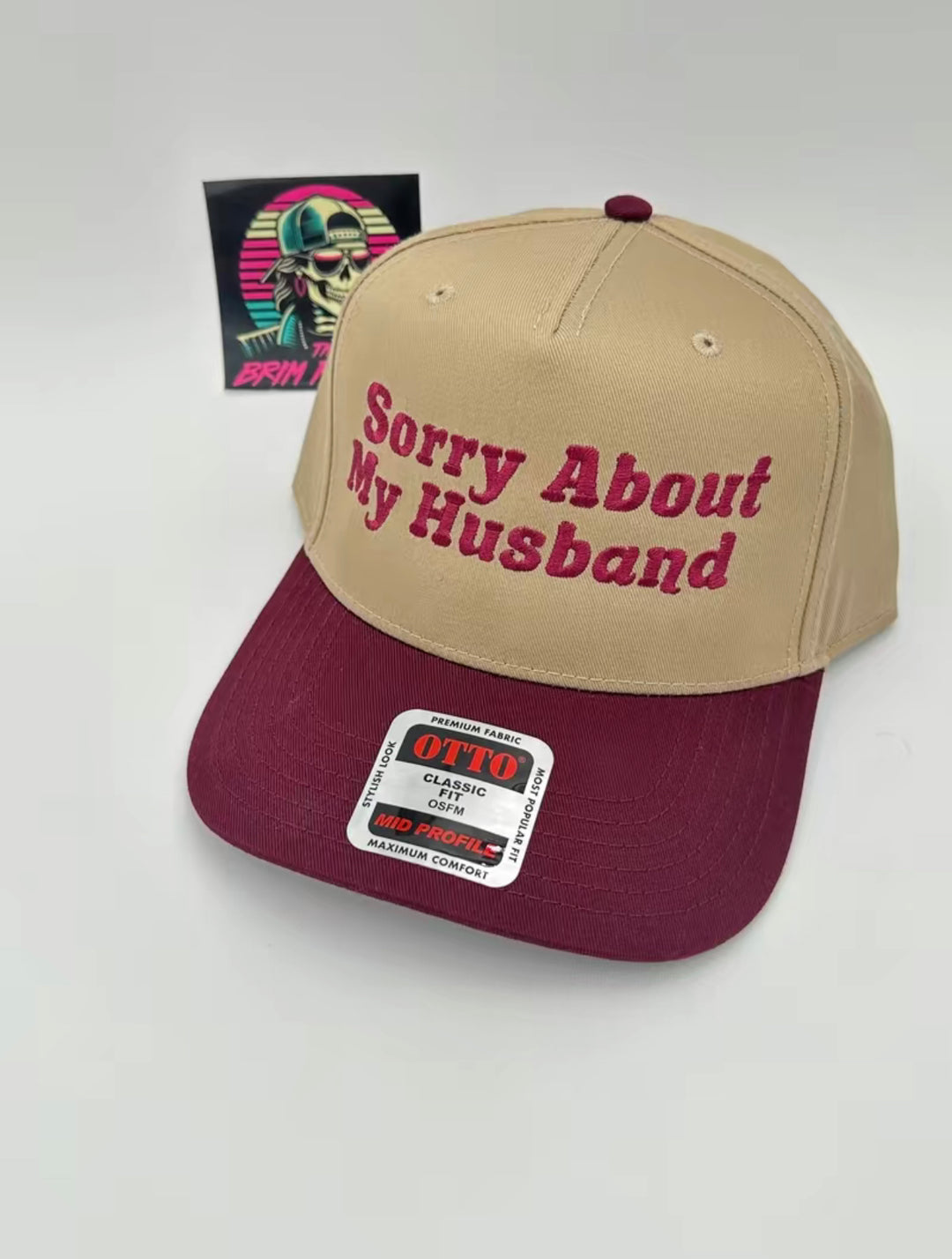 Sorry About My Husband Trucker Hat