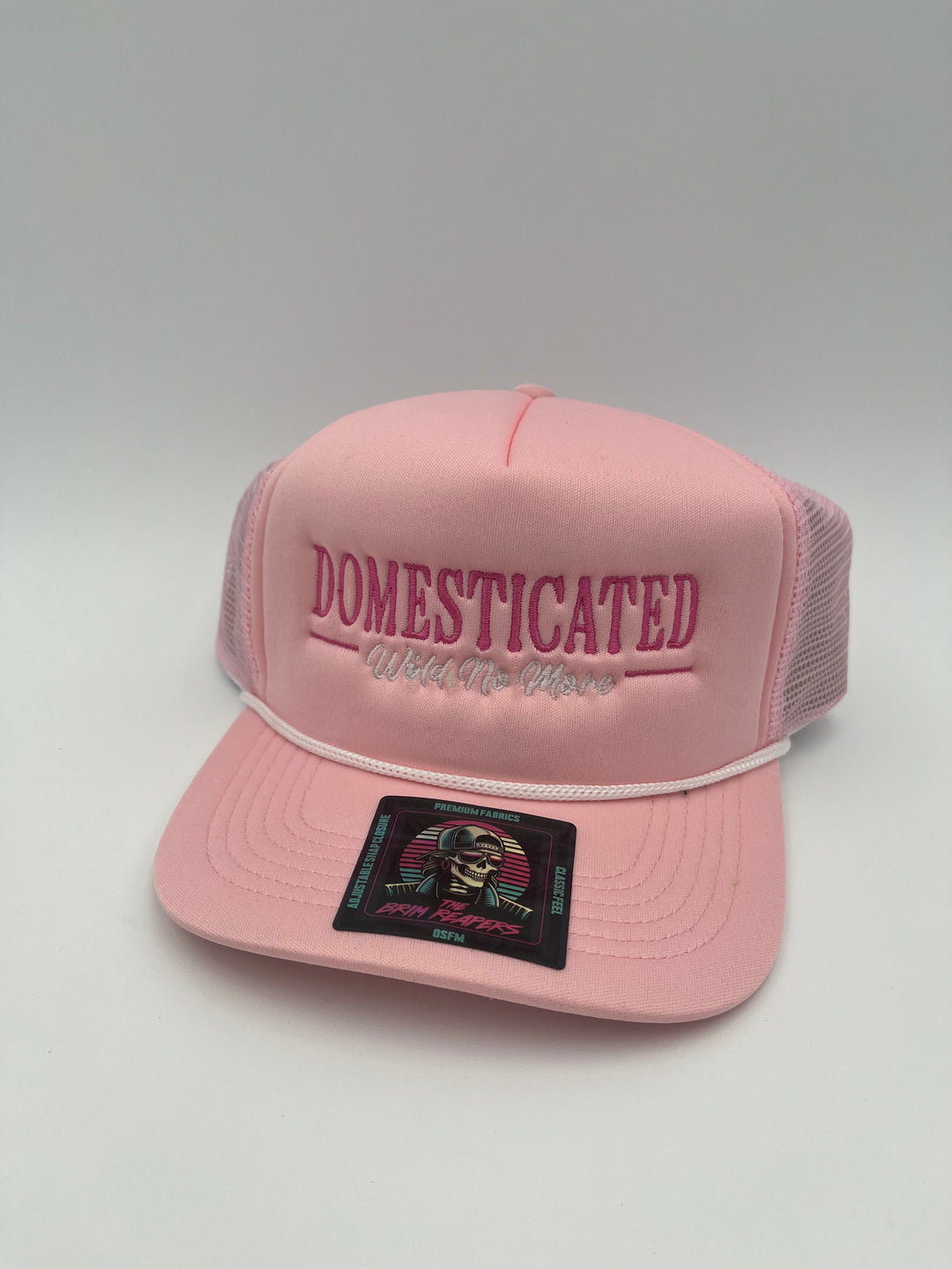 Domesticated, Wild No More Hat - Bold & Playful Printed Caps