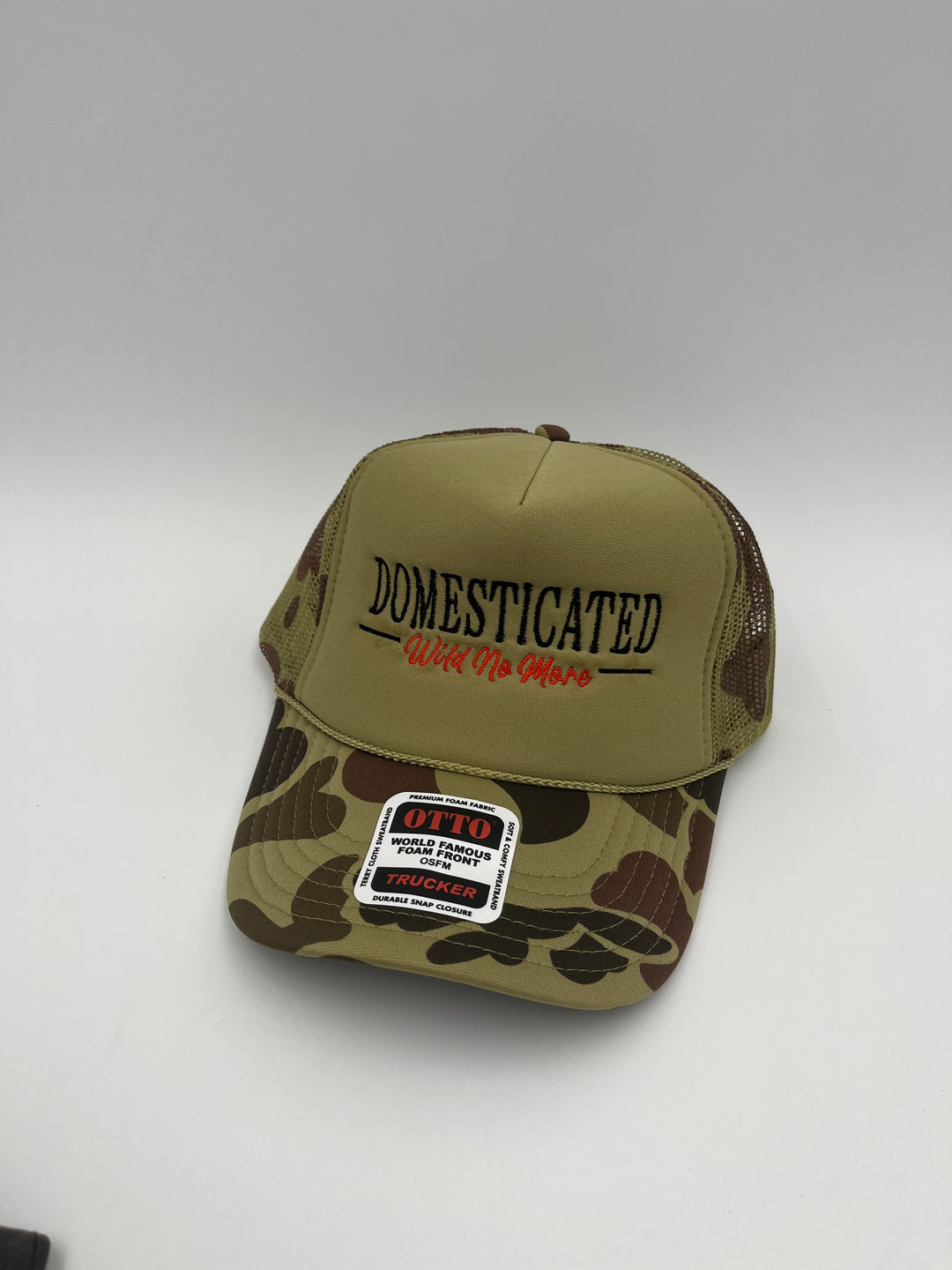 Domesticated, Wild No More Hat - Bold & Playful Printed Caps