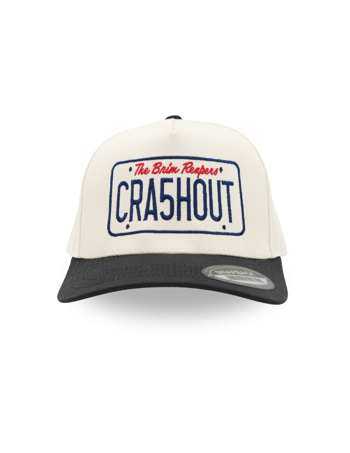 Crashout License Plate Trucker Hat