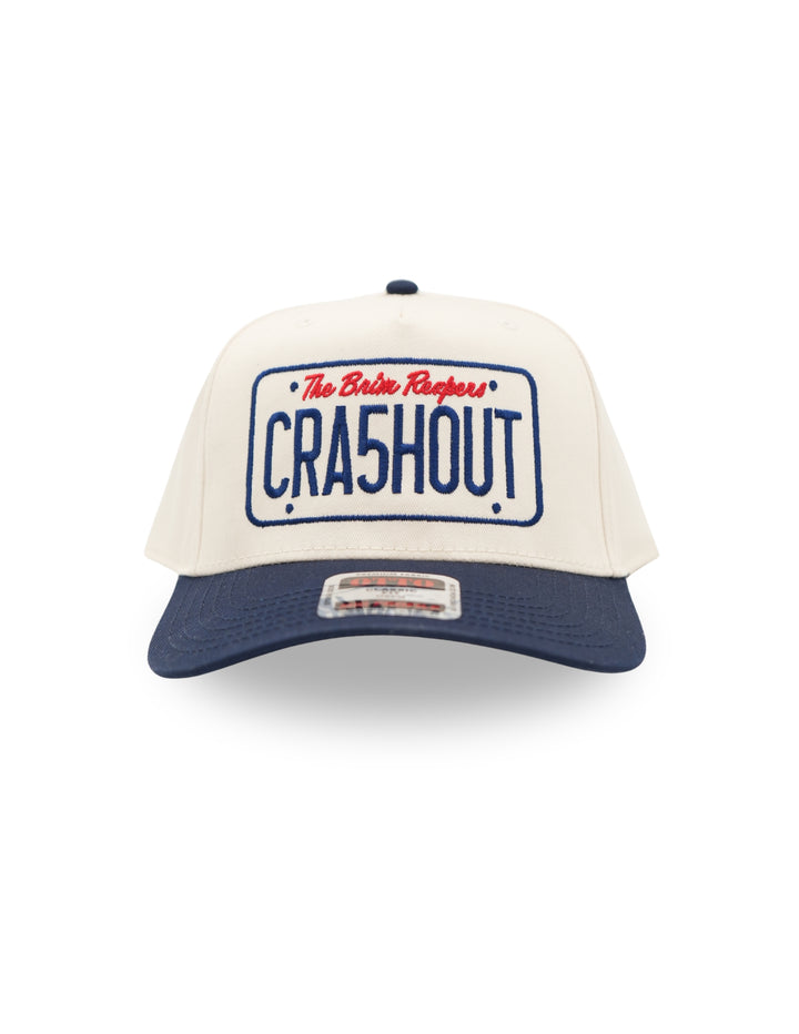 Crashout License Plate Trucker Hat