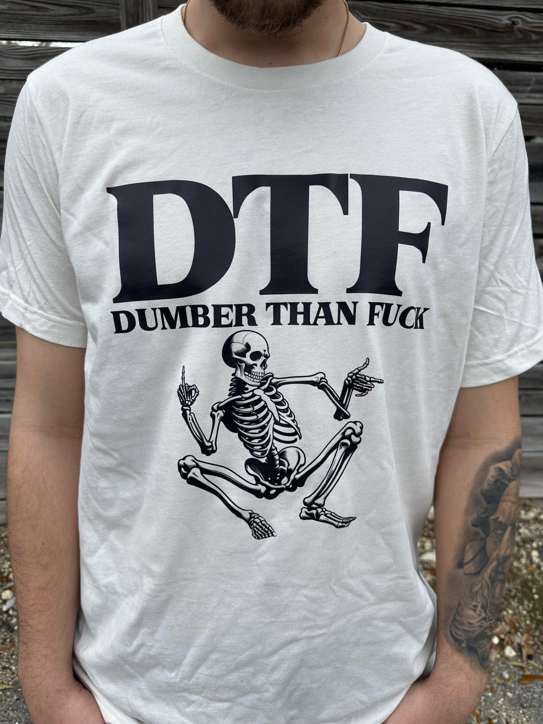 DTF Dumber than F Tshirt