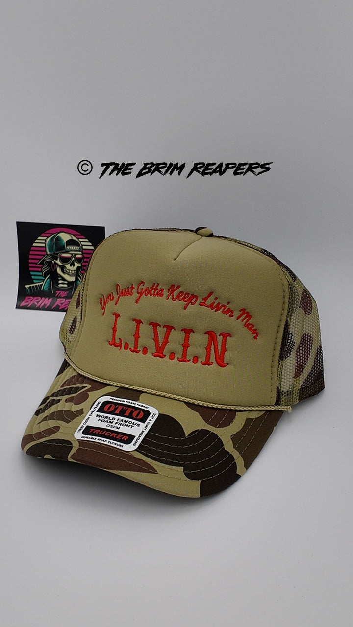 L.I.V.I.N Livin Trucker Hat | Dazed and Confused Men's Women's Accessories