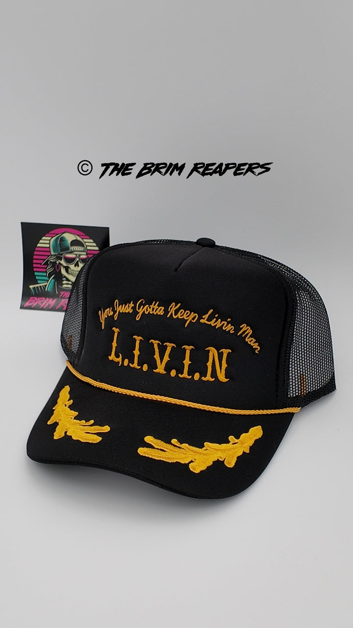 L.I.V.I.N Livin Trucker Hat | Dazed and Confused Men's Women's Accessories