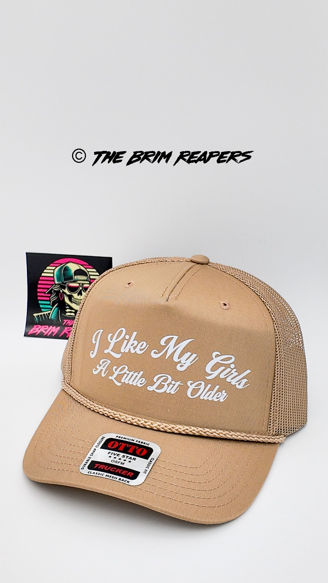 I Like My Girls A Little Bit Older Hat | Music Funny Men's Accessories