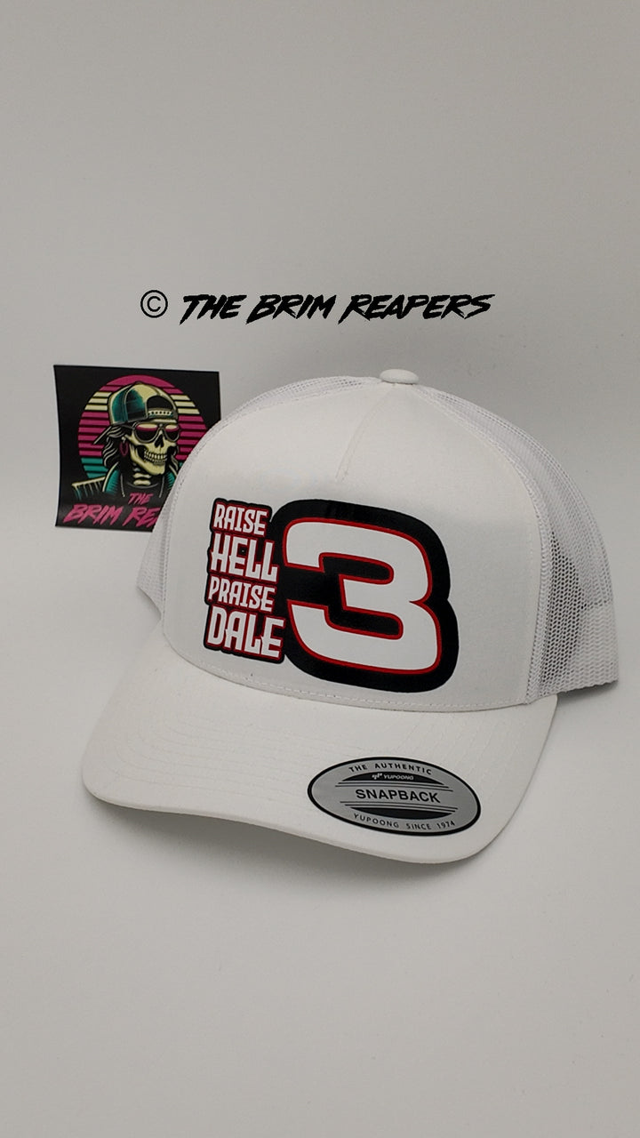 Raise Hell Praise Dale Hat | NASCAR Earnhardt Number 3