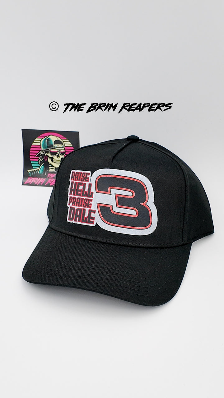 Raise Hell Praise Dale Hat | NASCAR Earnhardt Number 3