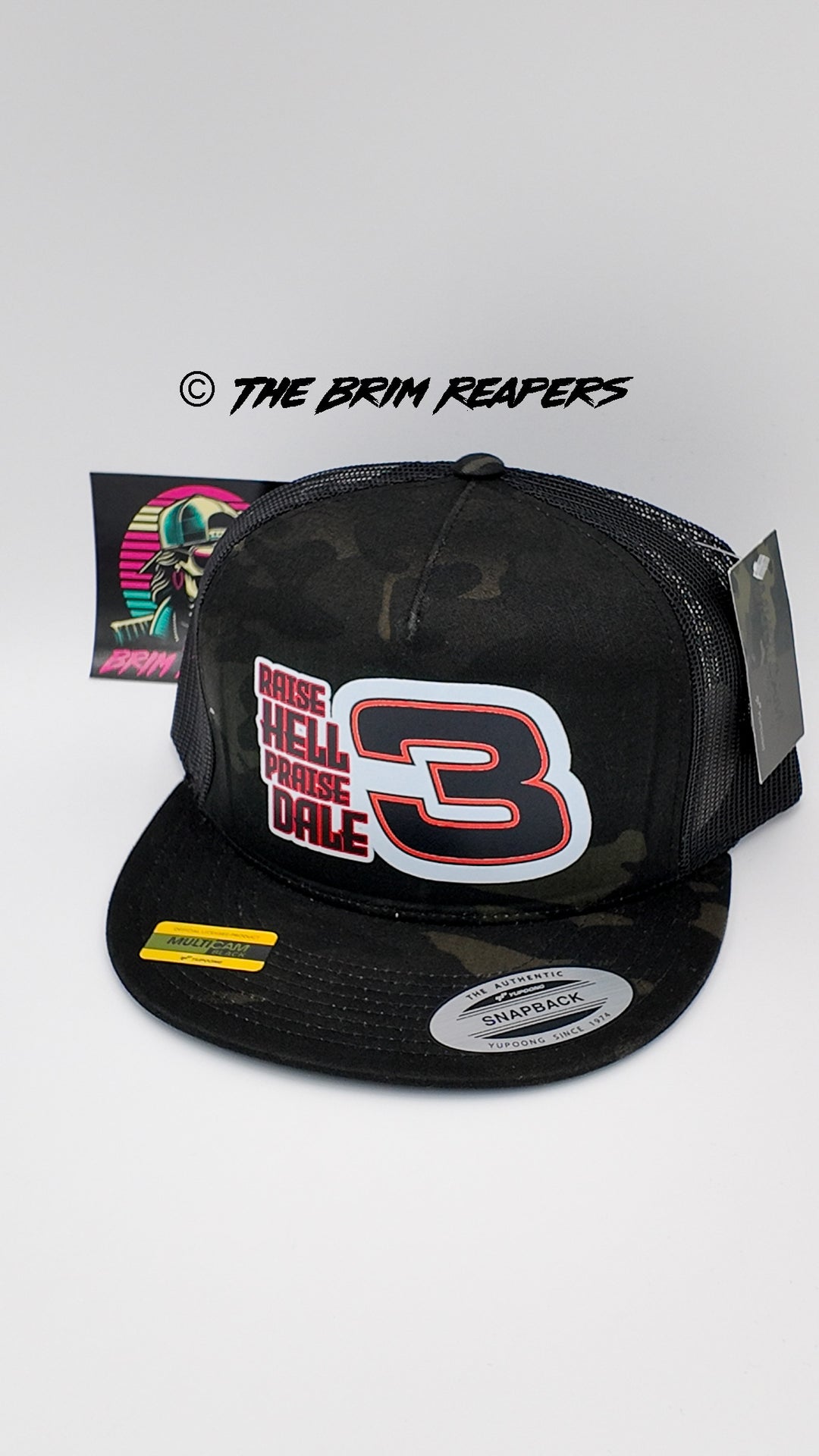 Raise Hell Praise Dale Hat | NASCAR Earnhardt Number 3