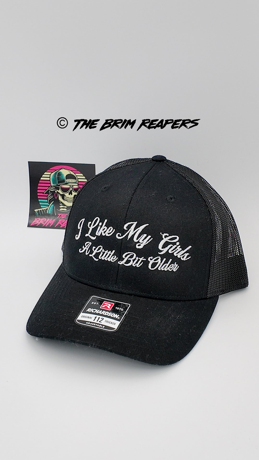 I Like My Girls A Little Bit Older Hat | Music Funny Men's Accessories