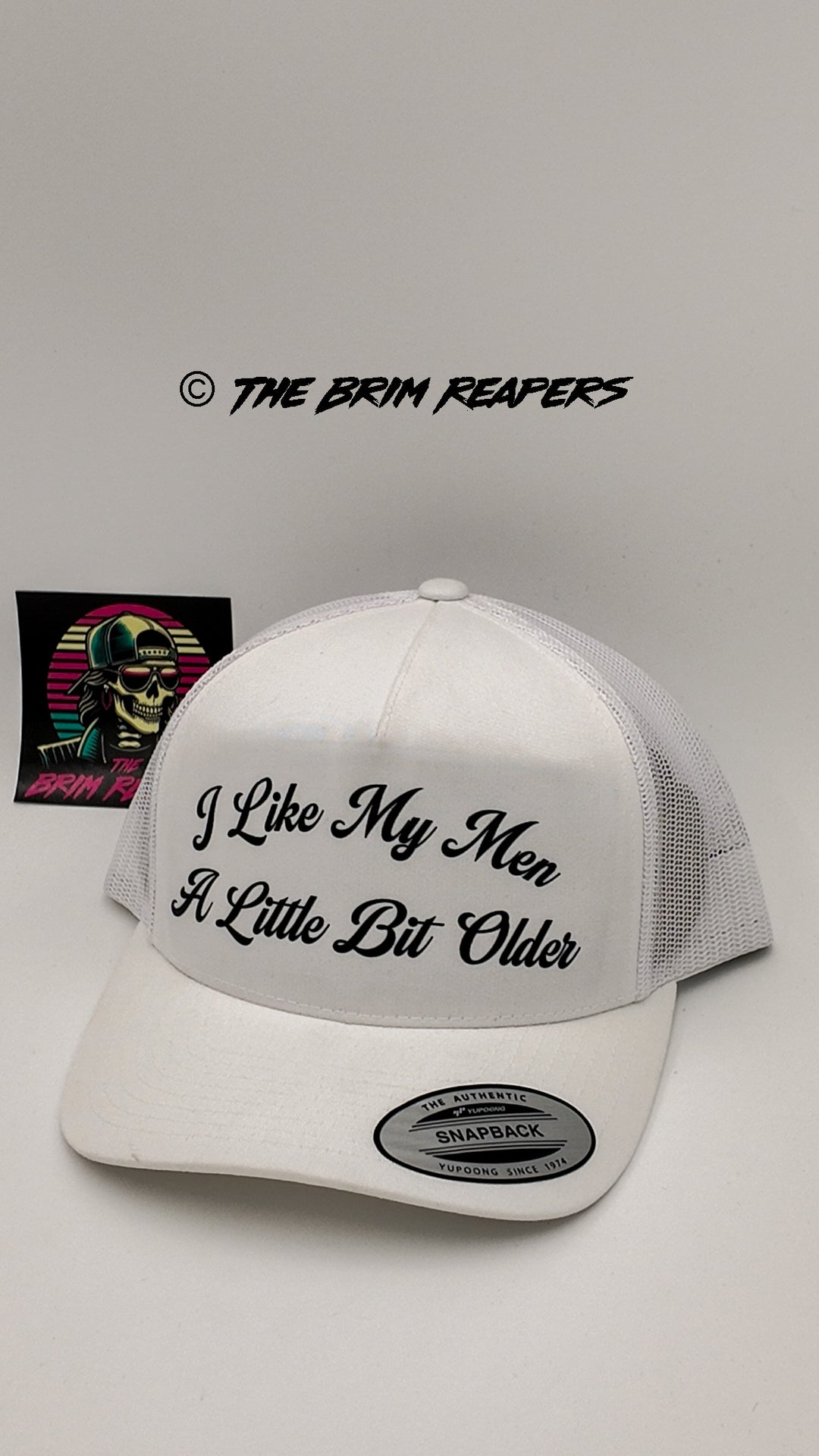 I Like My Girls A Little Bit Older Hat | Music Funny Men's Accessories